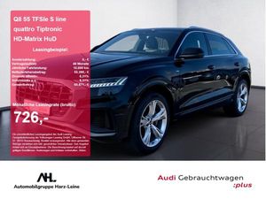 Audi Q8 55 TFSIe S line quattro Tiptronic HD-Matrix HuD Nachtsicht AHK