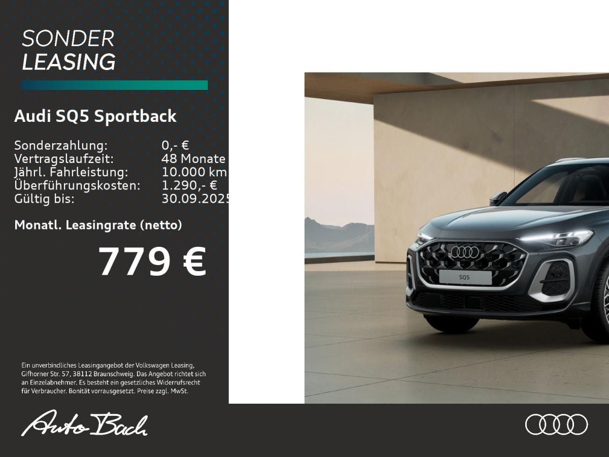 Audi SQ5 Sportback TFSI Tech-Pro HuD AIR  Panorama Leasing
