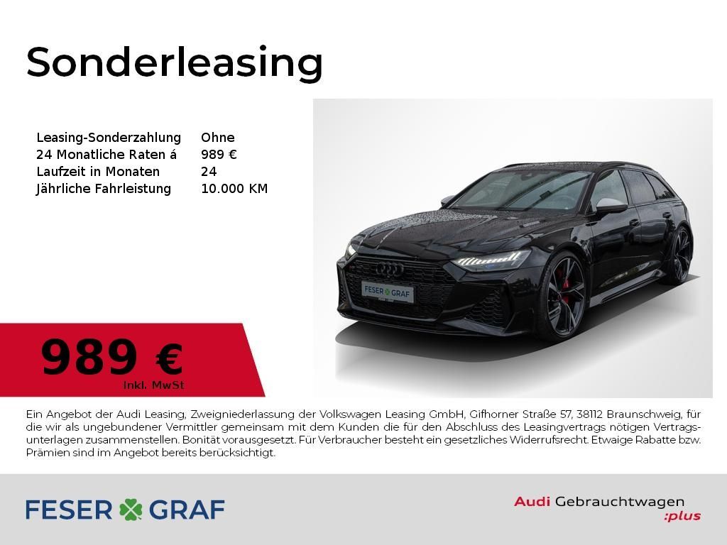 Audi RS6 Avant Dyn+/VMax305/Keramik/B&O/Nacht/Standhz Leasing