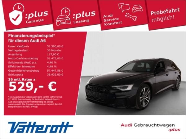 Audi A6 Avant 45 TDI quattro S line AHK Pano Matrix Winterleasing Leasing