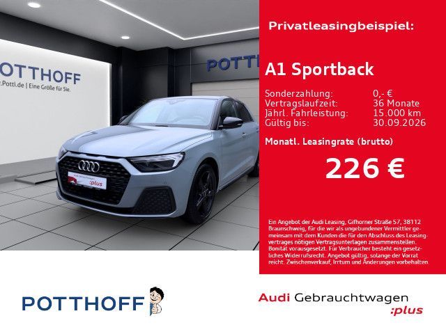 Audi A1 Sportback 25 TFSI LED PDC KLIMA SITZHZG Leasing