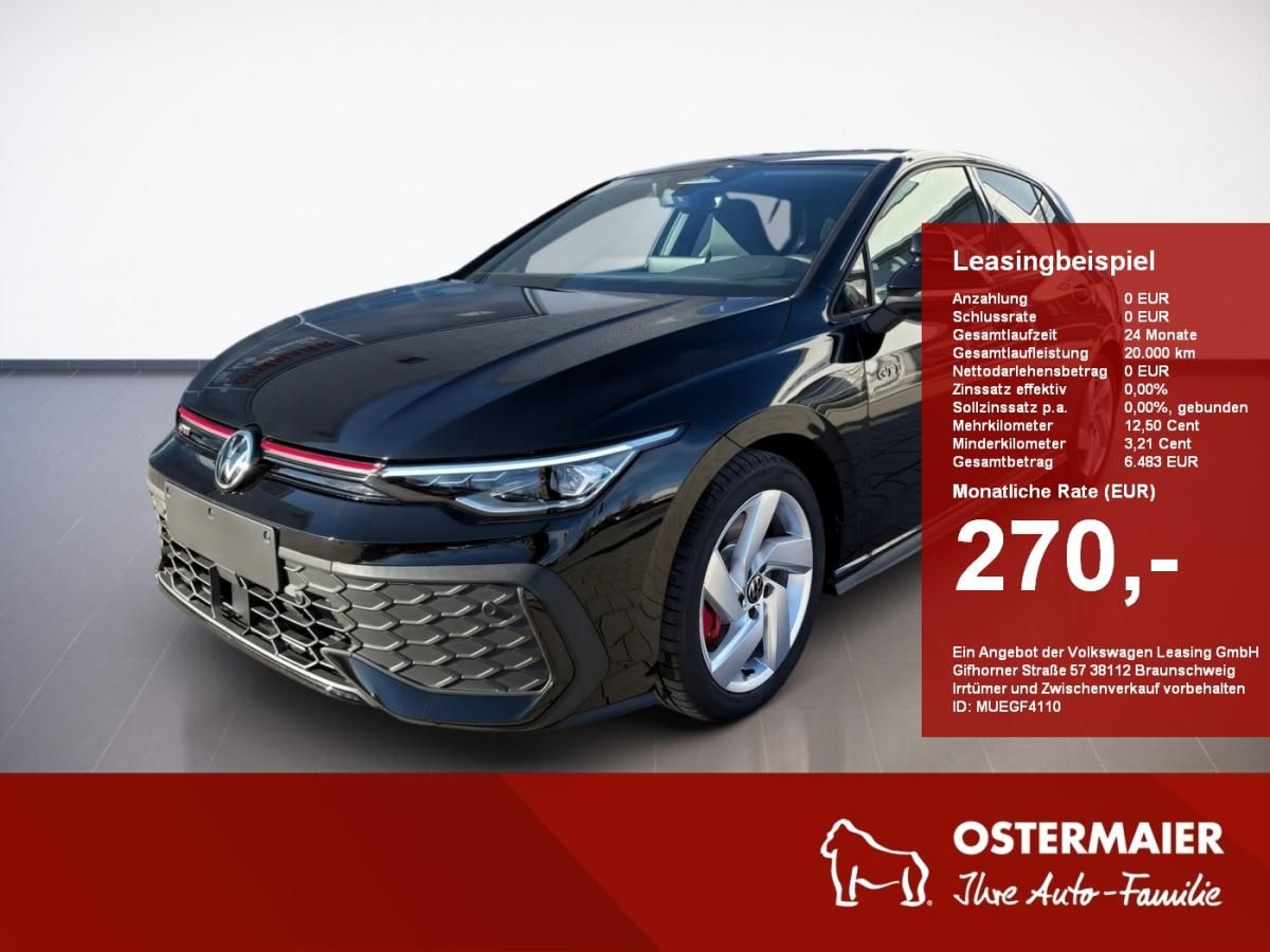 Volkswagen Golf VIII GTI 2.0TSI DSG FAHRSCHULUMBAU,LED,AHK,PDC Leasing