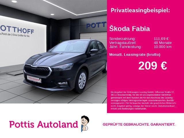 Skoda Fabia 1.0 MPI ESSENCE PDC LED KLIMA Leasing