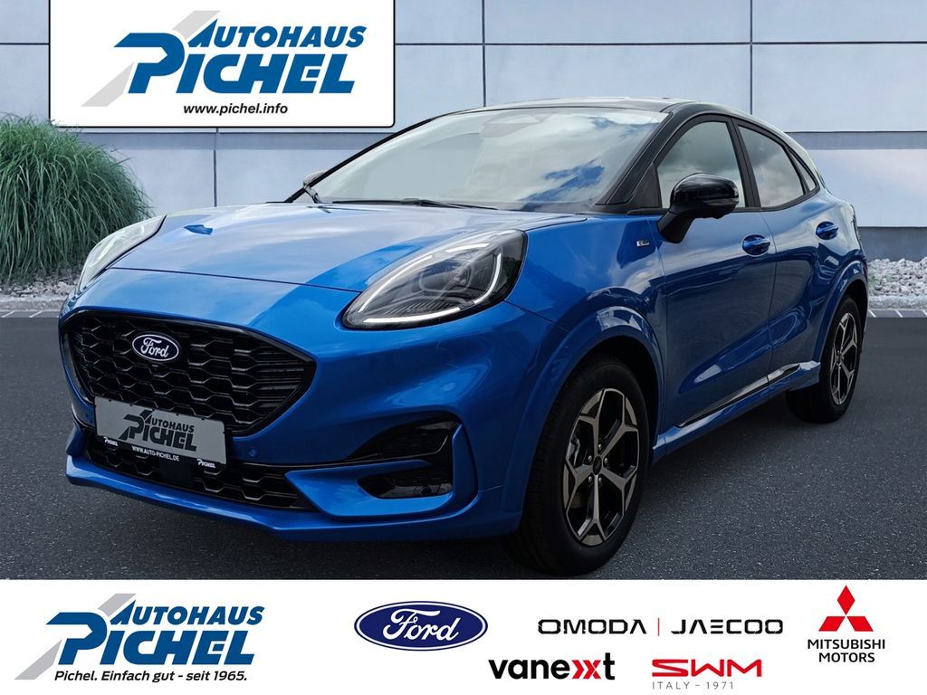 Ford Puma ST-Line NEUES MODELL DACH-SCHWARZ+Fahrerass Leasing