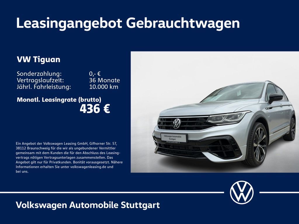 Volkswagen Tiguan R 2.0 TSI DSG Navi AHK Kamera LED ACC Leasing