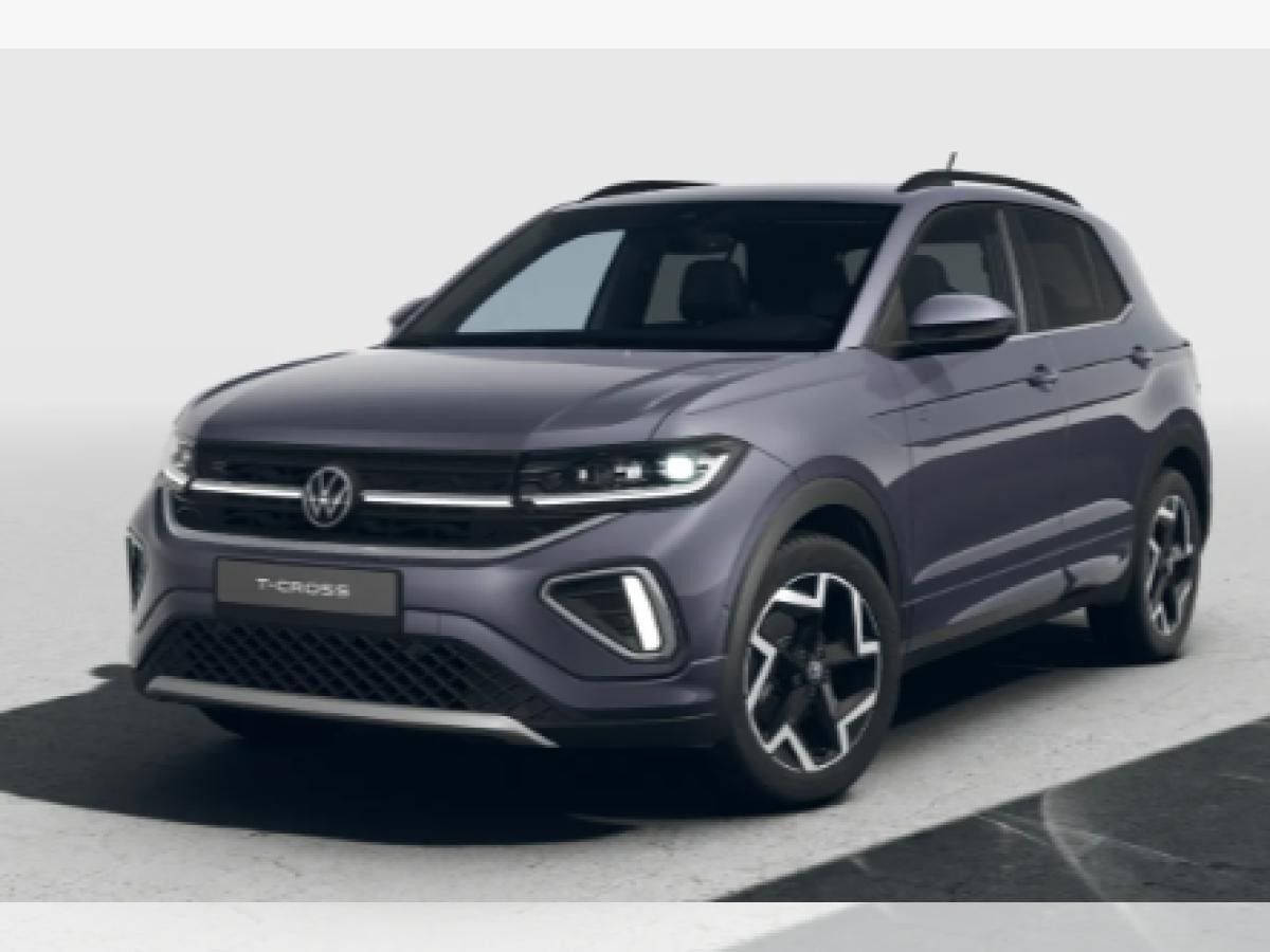 Volkswagen T-Cross R-Line 1.0 TSI 116 PS DSG *MATRIX-LED*NAV*AHK*KEYLESS*KAMERA*39.290€ Leasing