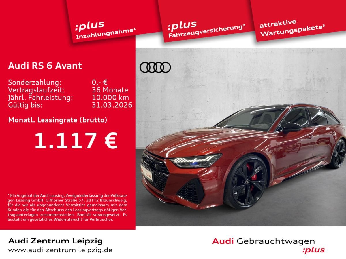 Audi RS6 RS 6 Avant *HD-Matrix*Pano*HuD*AHK*280km/h* Leasing