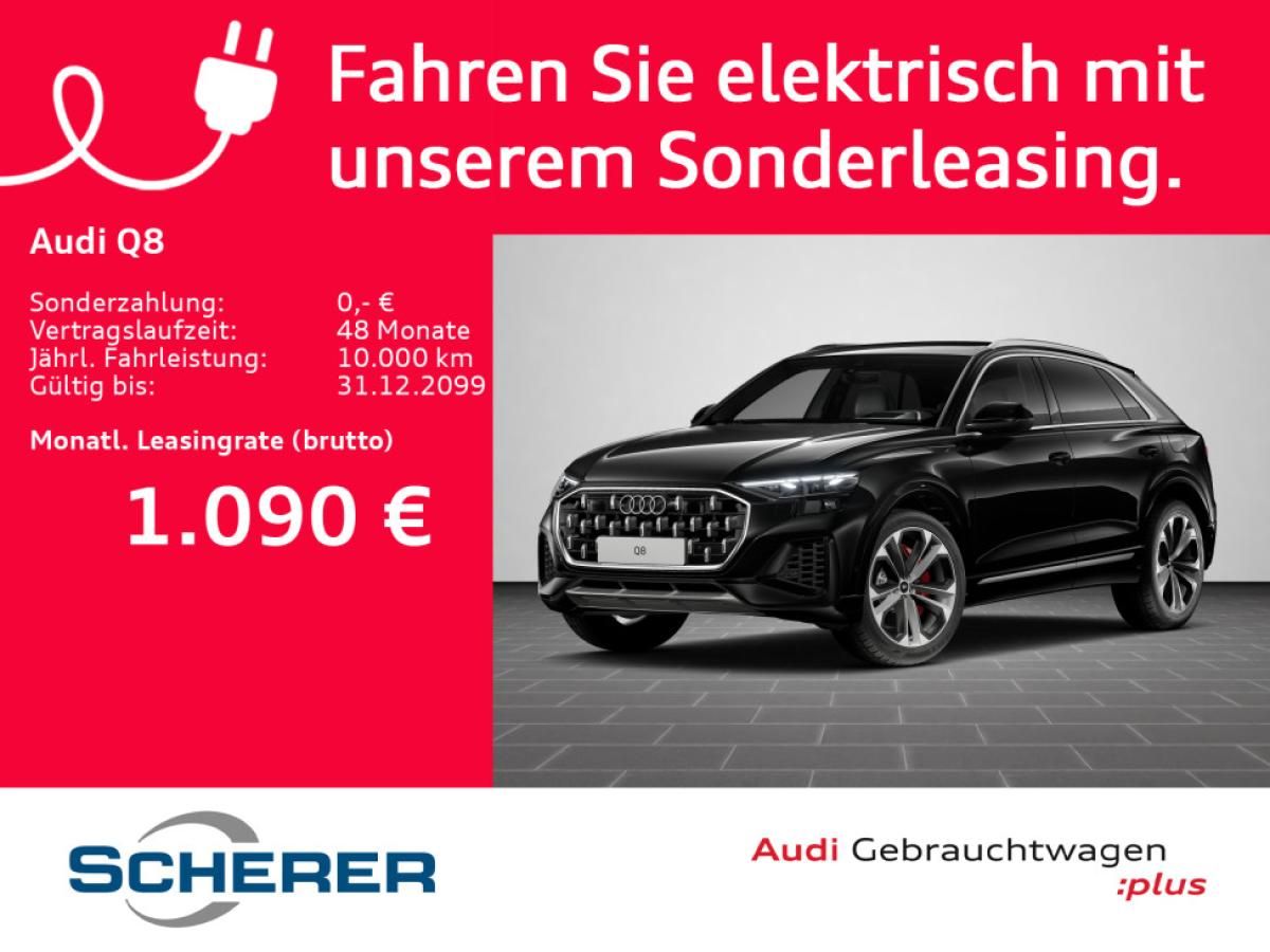 Audi Q8 SUV 55 TFSIe MATRIX B&O ACC AHK HEAD-UP Leasing
