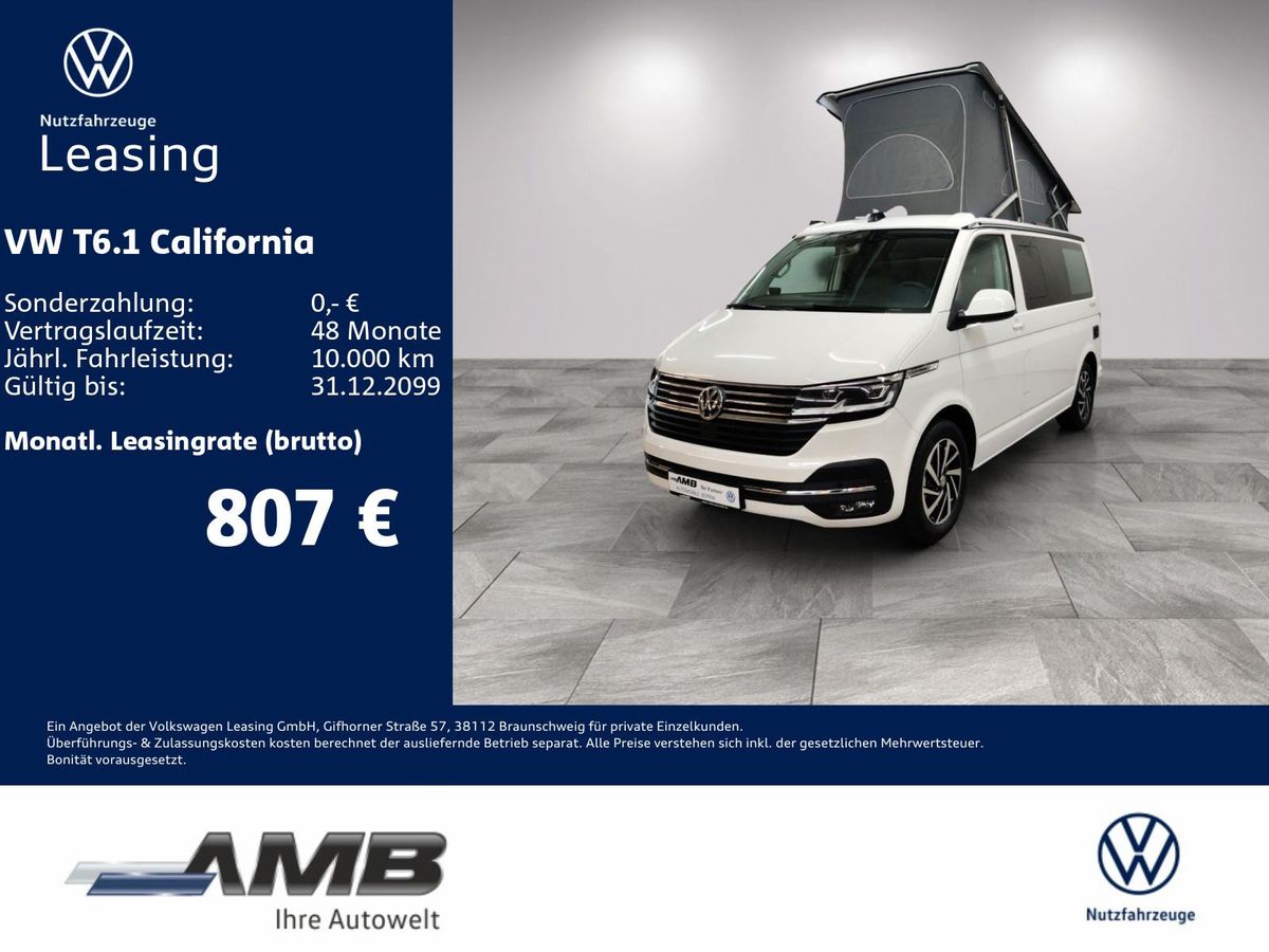 Volkswagen T6.1 California Ocean 2.0 TDI DSG/AHK/Markise Leasing