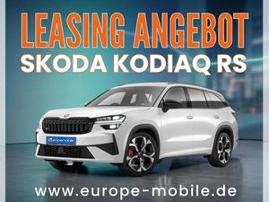 Skoda Kodiaq RS TOP 2026 2.0 TSI 195kW 4x4 DSG (UVP 65.889€/KW9/26) 7-SITZE/PANO/MATRIX/AHK/WINTER/STANDHZG/4J.GA