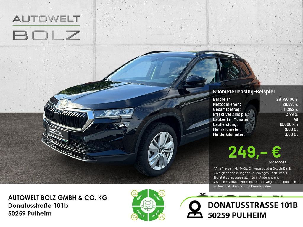 Skoda Karoq 1.5 TSI Selection PDC SHZ KAMERA LED NAVI Leasing