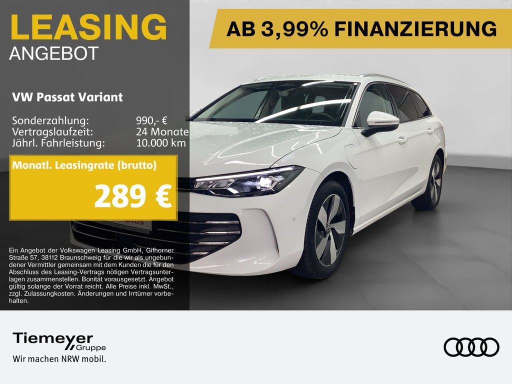 Volkswagen Passat Variant eHybrid BUSINESS LED HuD KAMERA A Leasing