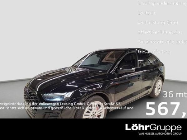 Audi Q5 Sportback S line 55 TFSI e quattro S tronic Leasing