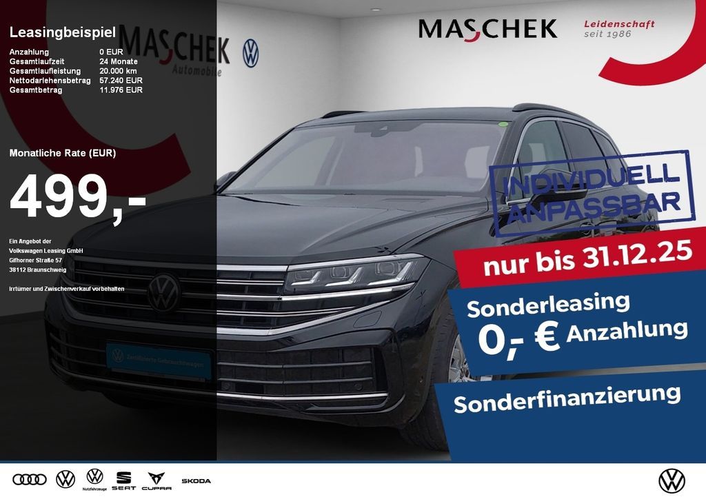 Volkswagen Touareg Elegance 3.0 TDI DSG 4Motion AHK ACC Luf Leasing