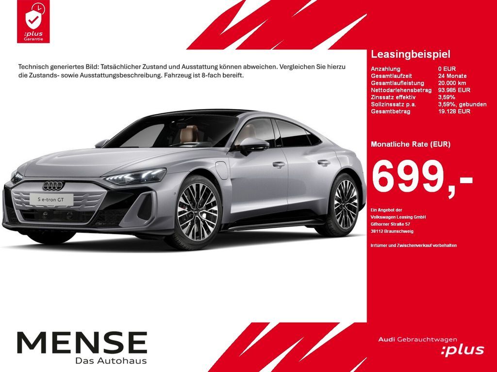 Audi S e-tron GT quattro Matrix|HUD Leasing