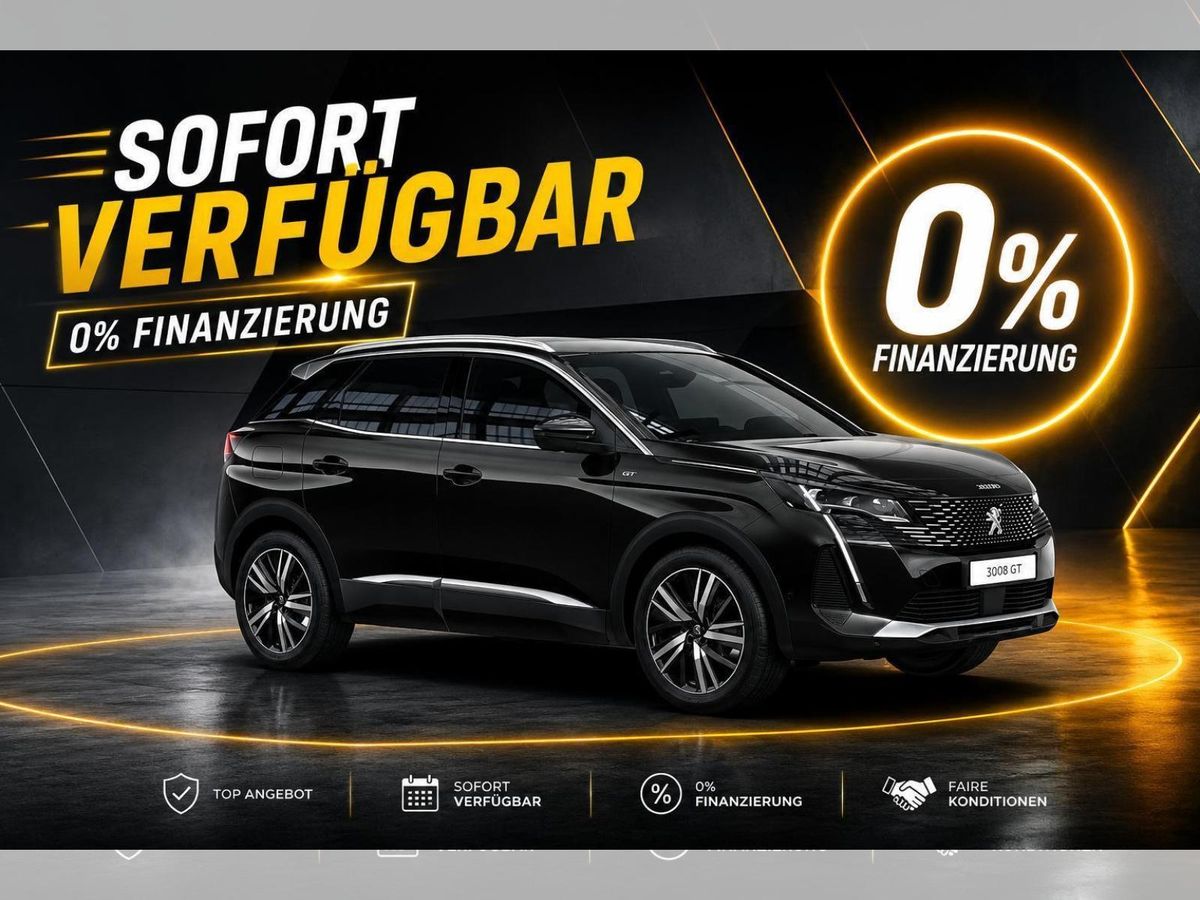 Peugeot 3008 PureTech 130 Allure Pack *Finanzierung mit 0,00% Zins* *SOFORT VERFÜGBAR* Leasing