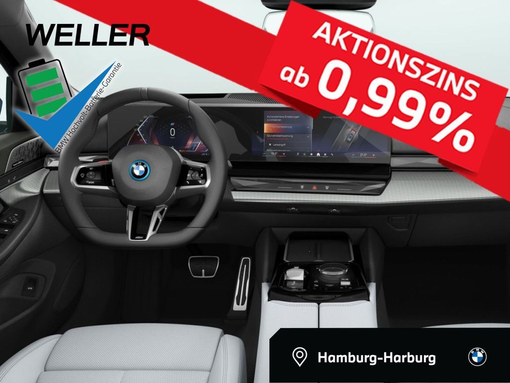 BMW i5 40 T M SPORT PRO Pano,AHK,B&W,Lea.o.Anz.579,- Leasing