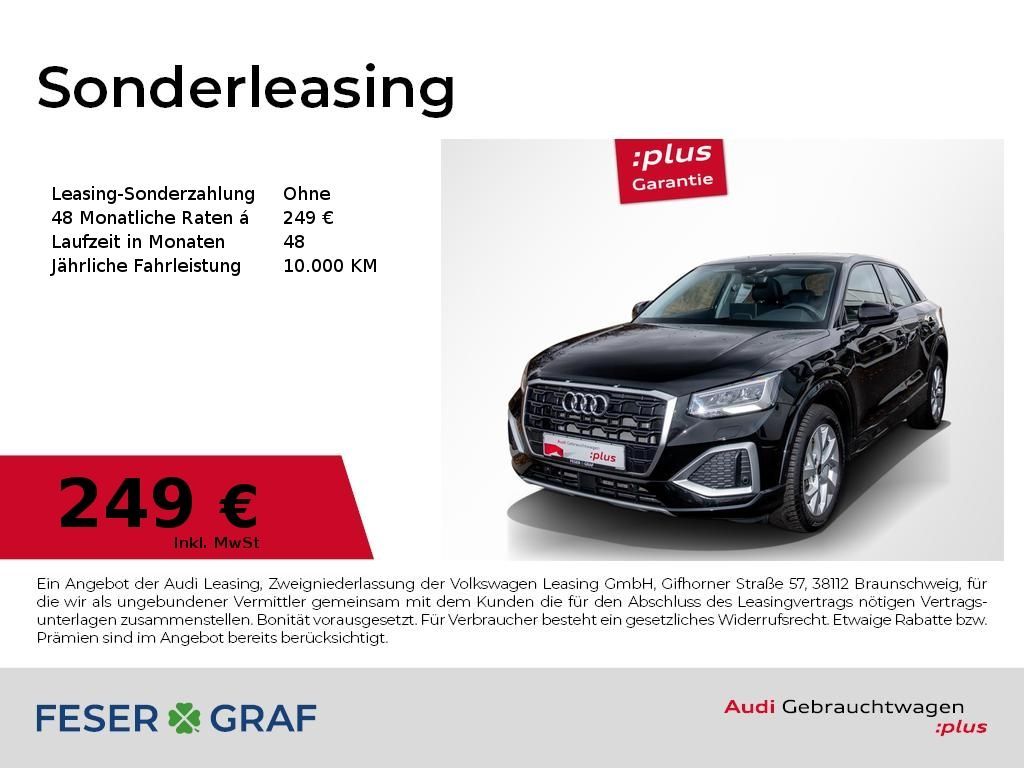 Audi Q2 35 TFSI S tronic/LED/Kamera/ACC/Leder/CarPlay Leasing