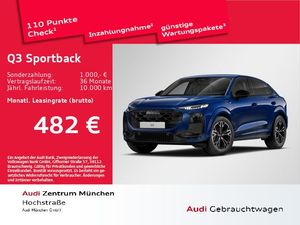 Audi Q3 Sportback TFSI S tronic S line ACC/AHK/Navi+