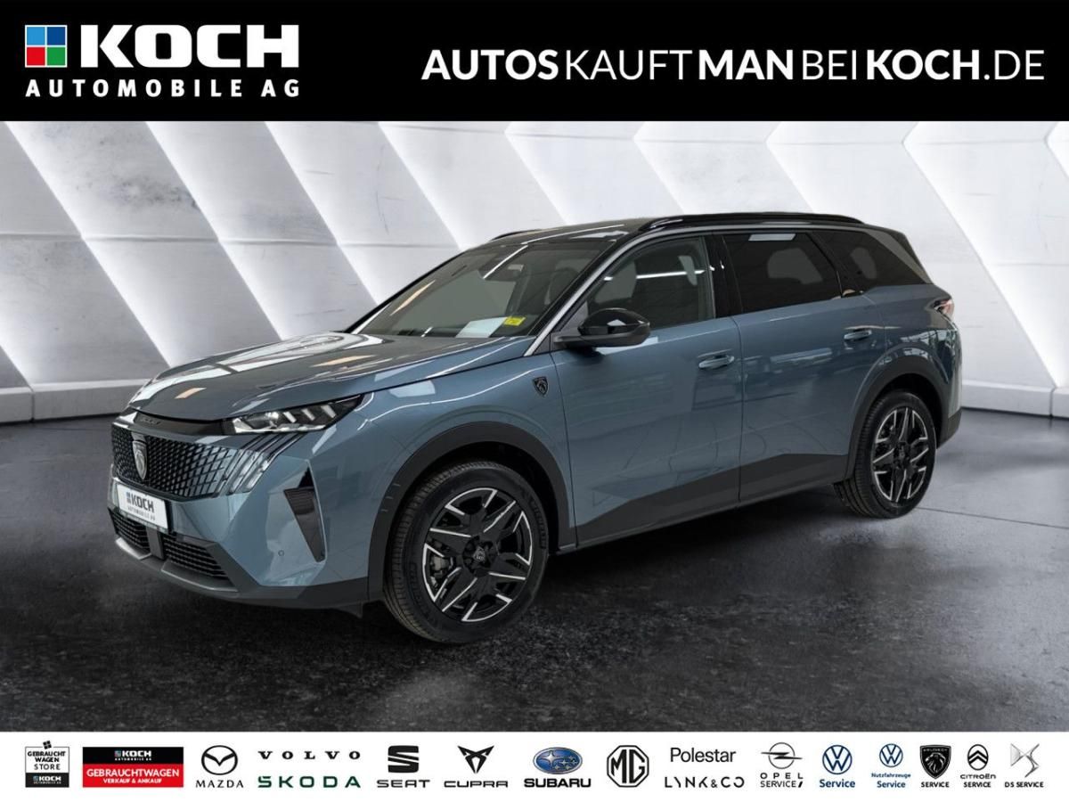 Peugeot 5008 inkl. Überführungskosten // 1.2 Hybrid GT 7-SITZ AHK LED SHZ KAM NAVI ACC Leasing