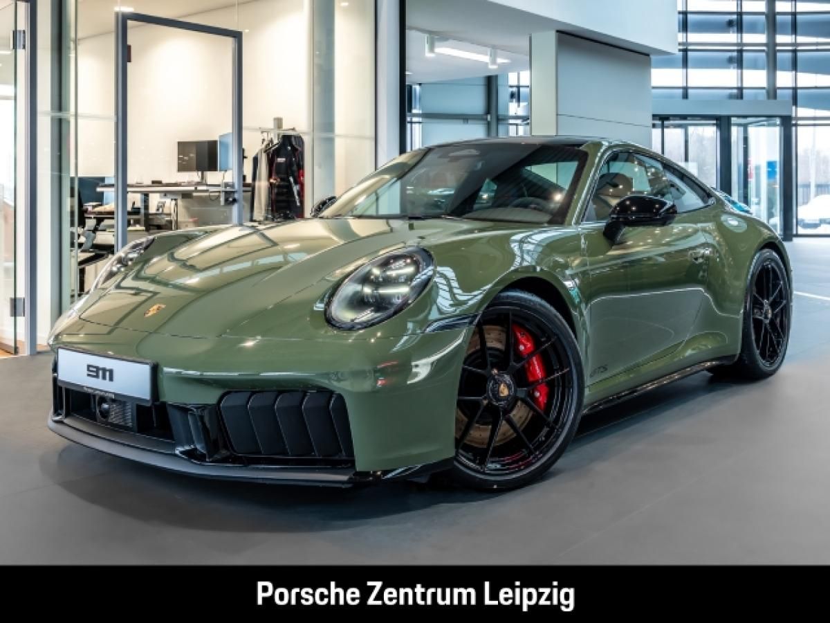 Porsche 992 911 Carrera 4 GTS natoolive! Burmester PDCC HA-Lenkung Leasing