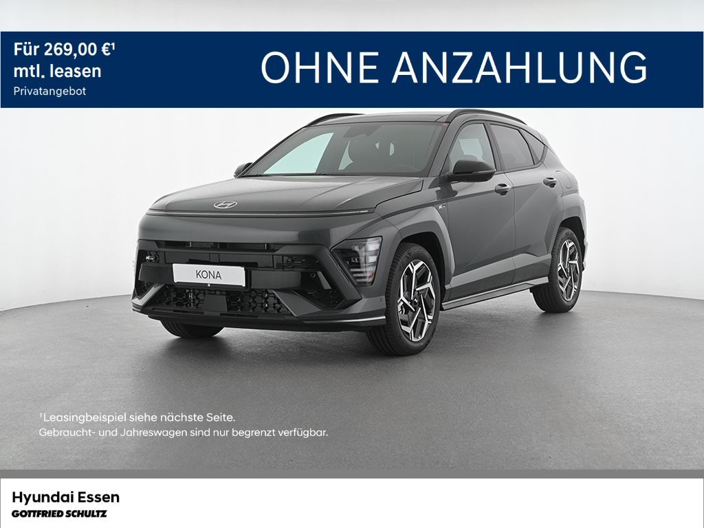 Hyundai KONA N Line X 1.6 T-GDI DCT Glas-Schiebedach Leasing