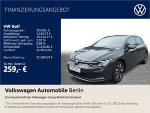 Volkswagen Golf VIII 1.0 TSI "MOVE" Climatronic LED PDC SHZ