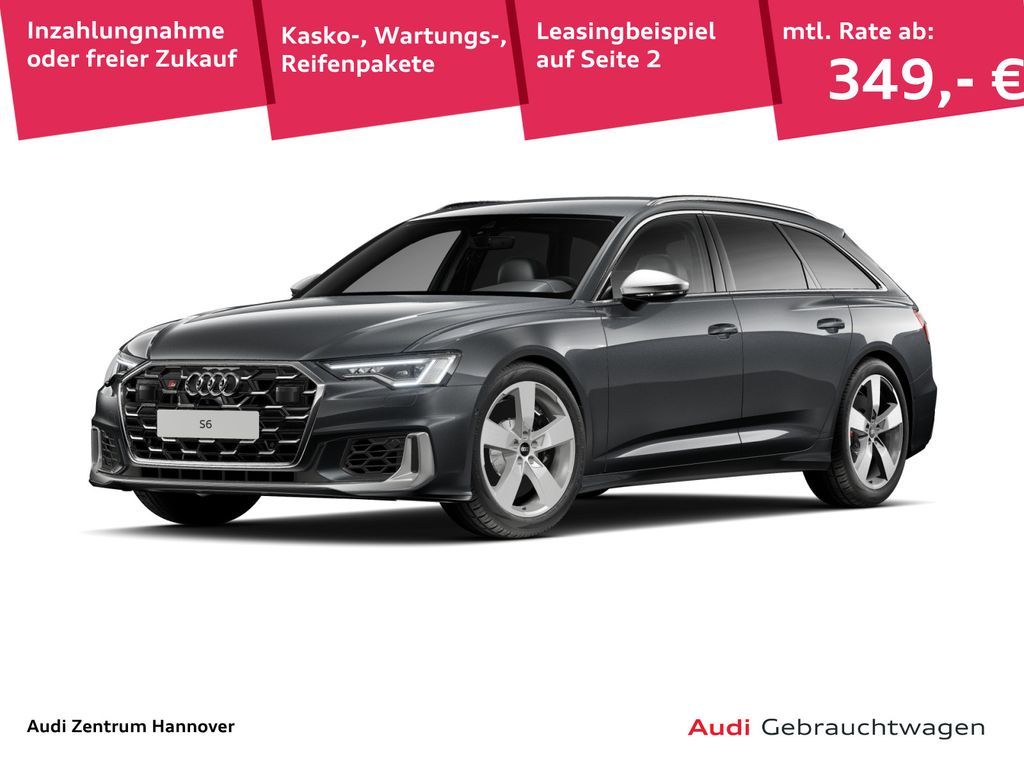 Audi S6 Avant 3.0 TDI quattro Kamera Navi LED virtual Leasing