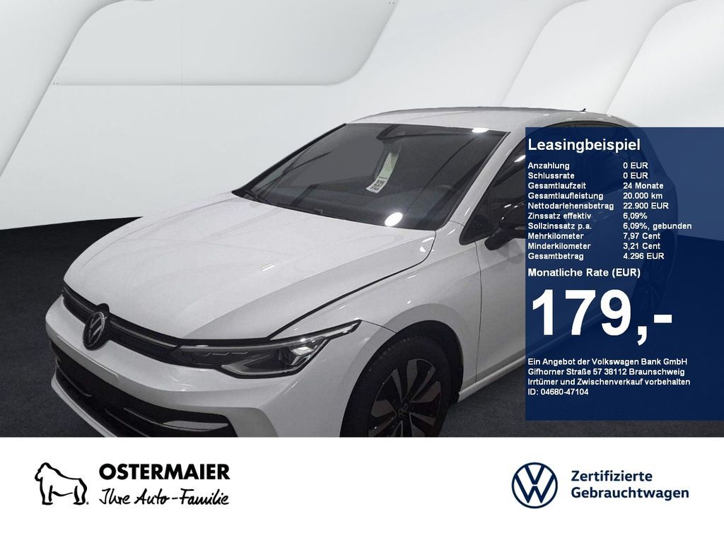Volkswagen Golf VIII GOAL 2.0TDI 150PS DSG ACC.AHK.KAMERA.N Leasing