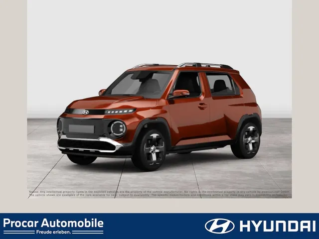Hyundai INSTER 49 kWh (115 PS) 2WD Prime V2L-Paket, Glas