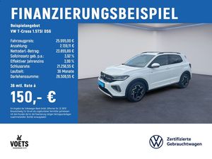 Volkswagen T-Cross 1.5TSI DSG R-Line IQ-LIGHT+AHK+NAVI+ACC