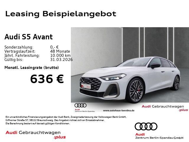 Audi S5 Avant edition one *MATRIX*B&O*HuD*360°*ACC* Leasing