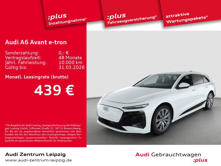 Audi A6 Avant e-tron *LED*AHK*Tech+*Assistenz*270kW* Leasing