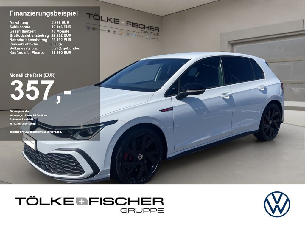 Volkswagen Golf VIII 2.0 TSI GTI ACC AUT Kam. Navi Sportp. Leasing