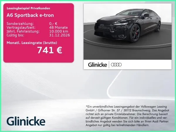 Audi A6 e-tron A6 Sportback e-tron performance AHK LM 21" B&O