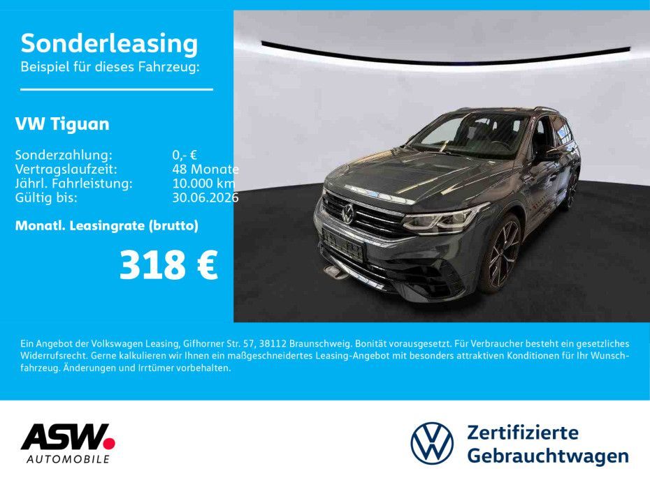 Volkswagen Tiguan R 2.0 TSI 4Motion DSG Navi ACC AHK 360° Leasing