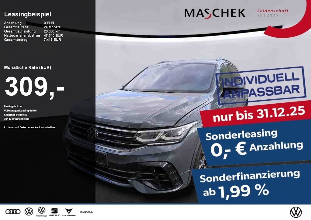 Volkswagen Tiguan R Sonderleasing! AHK Akrapovic Performanc Leasing