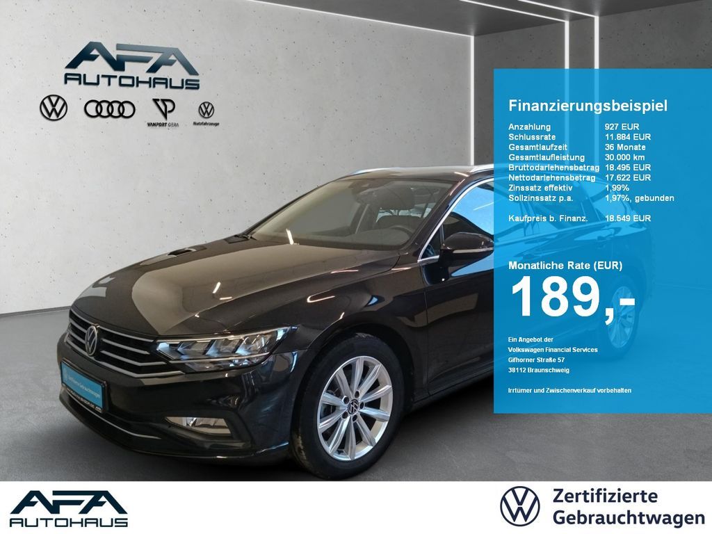 Volkswagen Passat Var. 2.0 TDI Business DSG RFK*ACC*NAV*SHZ Leasing