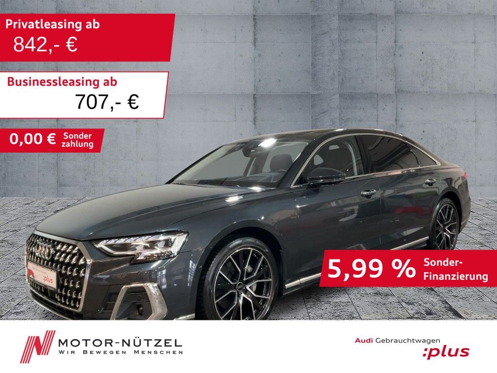 Audi A8 L 50 TDI QU D-MATRIX+AIR+B&O+TV+ACC+PANO+360° Leasing