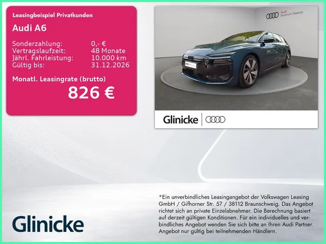 Audi A6 Av. e-tron S line perf. Matrix AHK 360° Tech+