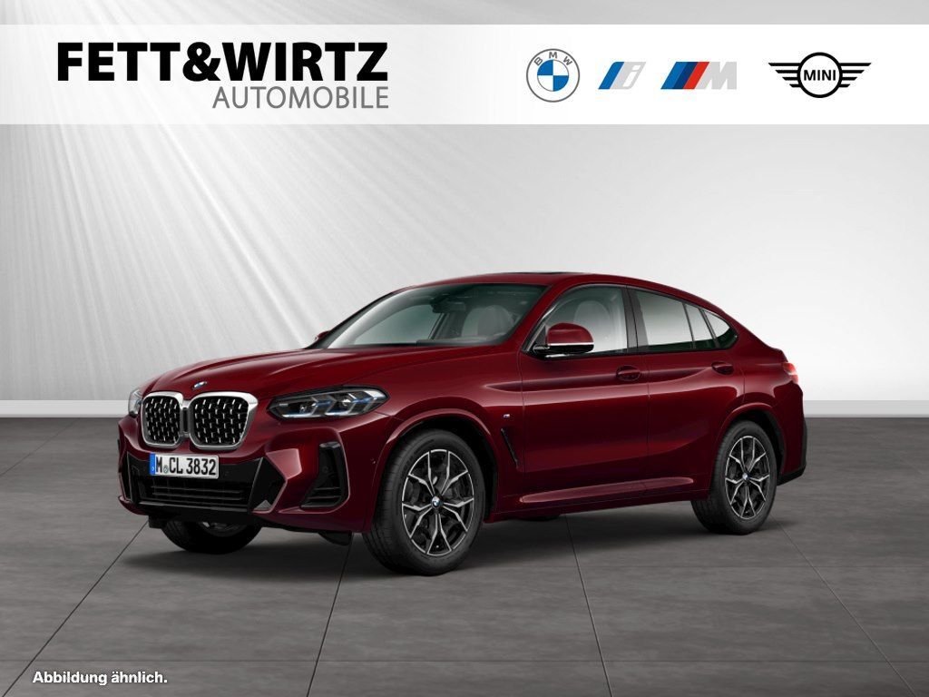 BMW X4 xDrive30i M Sport|AHK|Pano|Head-Up|H/K Leasing