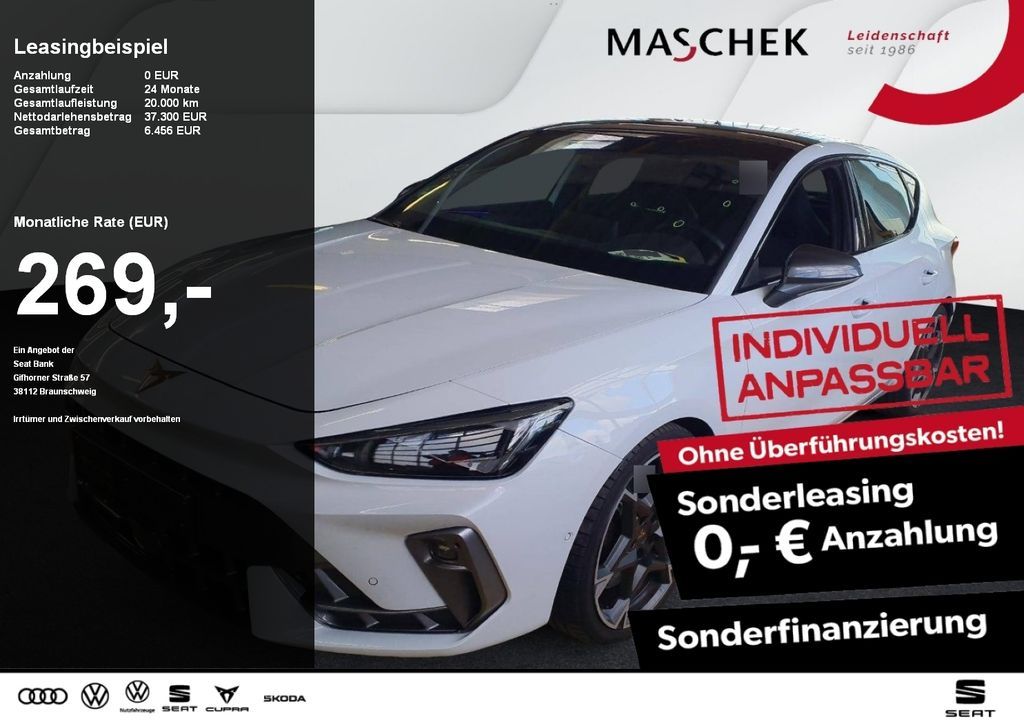 Cupra Leon 2.0 TSI Sonderleasing! Pano Navi Sitzh. ACC Leasing