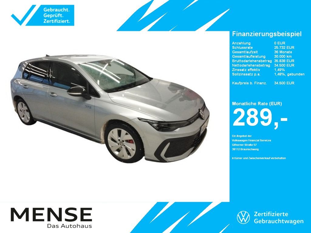 Volkswagen Golf VIII GTE DSG IQ.Light|Matrix|CarPlay|HUD|LM Leasing