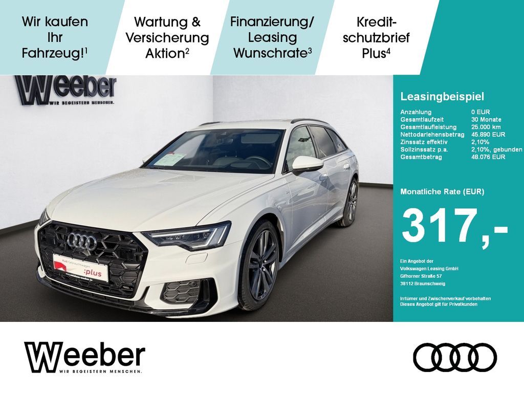 Audi A6 Avant S line *MATRIX*NAVI*HUD*LEDER*19LM*RFK* Leasing