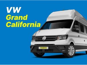 Volkswagen Grand California 600 Modell 2026 LED; Markise; Gasheizung; Hochbett, Digital Cockpit Leasing