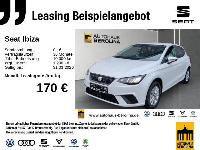 Seat Ibiza 1.0 TSI Road Edition DSG *NAV*Vision+*SHZ* Leasing