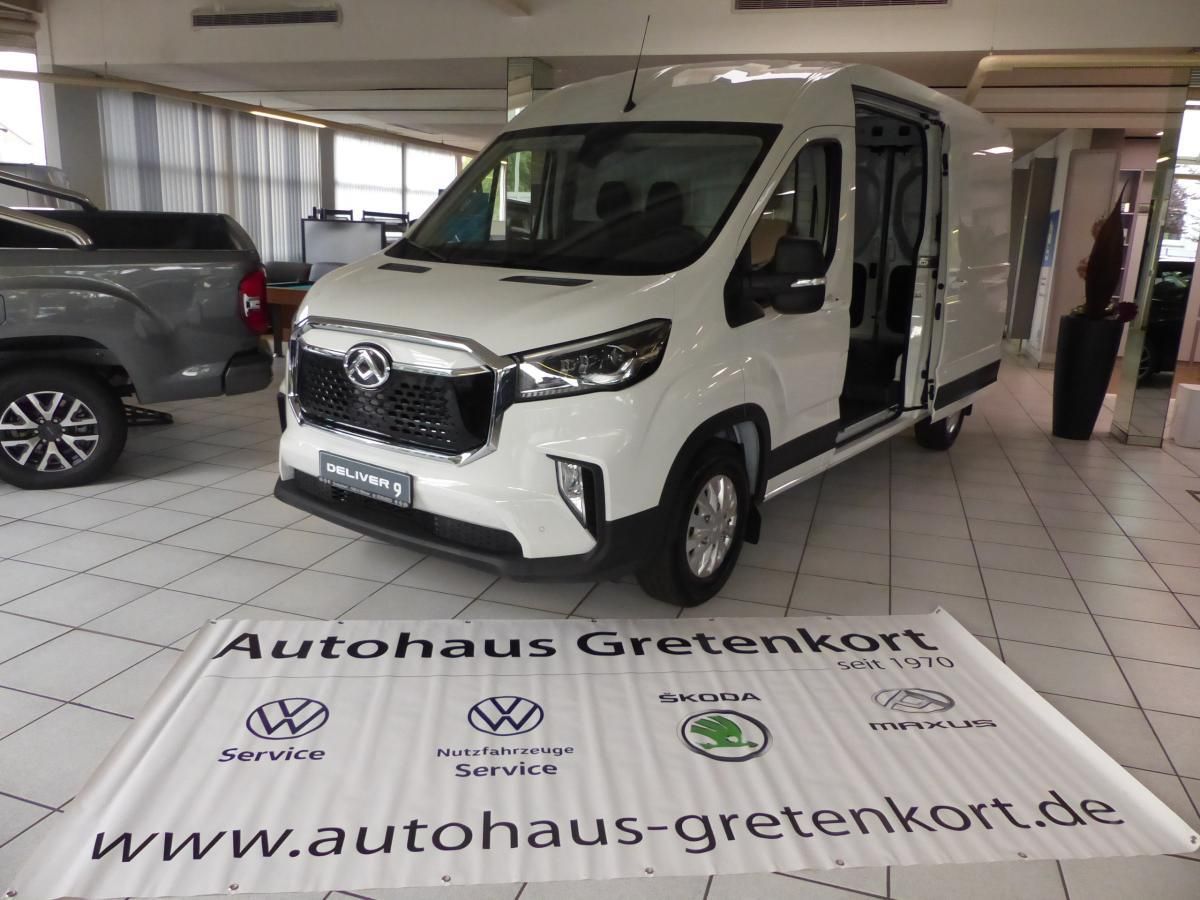 MAXUS eDeliver 9 L3 H2 **Doppelschiebetür** Sofort Verfügbar** Leasing