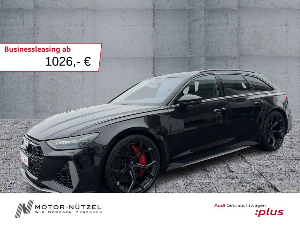 Audi RS 6 Avant performance MATRIX+NAV+HuD+B&O+TV+360 Leasing