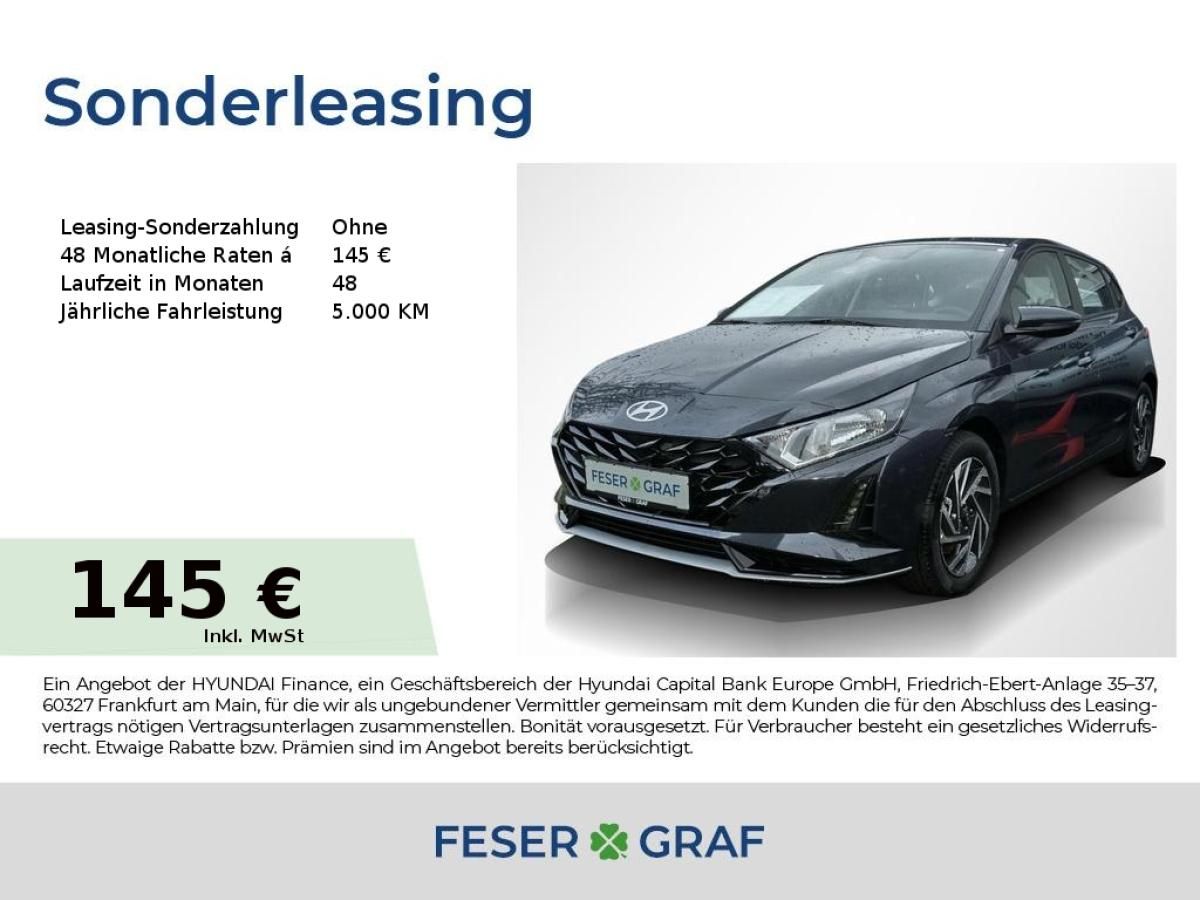 Hyundai i20 TREND BOSE SHZ LHZ CARPLAY NAVI KAMERA Leasing