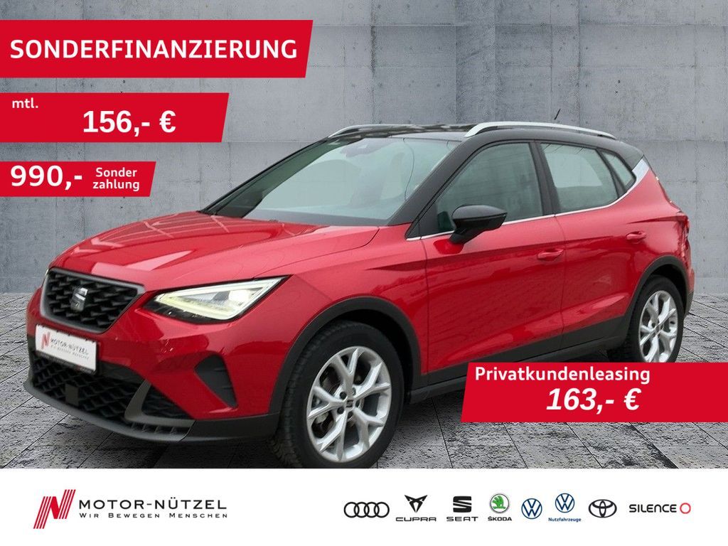Seat Arona 1.0 TSI FR LED+NAV+APP+SHZ+GRA+PDC+DAB+17
